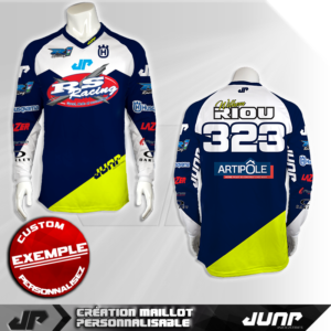 personnalisation maillot denver remingol 518 jump industries