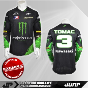 personnalisation maillot tomac 3 jump industries