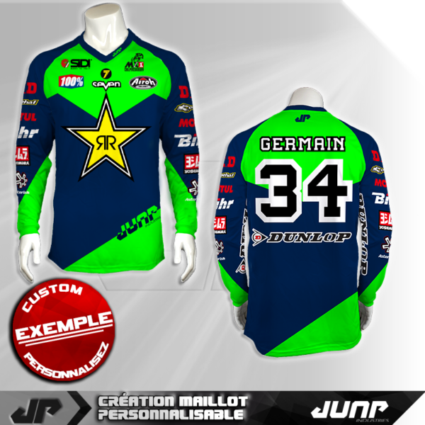 personnalisation maillot germain 34