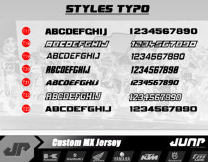 liste typo personnalisation 3