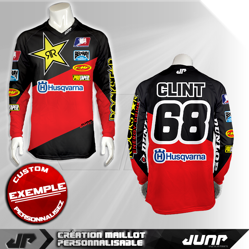 Personnalisation maillot MX - Phoenix - Jump Industries
