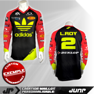 personnalisation maillot seattle l.roy 2 jump industries