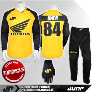 tenue personnalise custom mx outfit austin jump industries