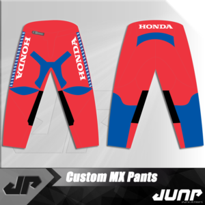 pantalon honda vintage personnalise jump industries