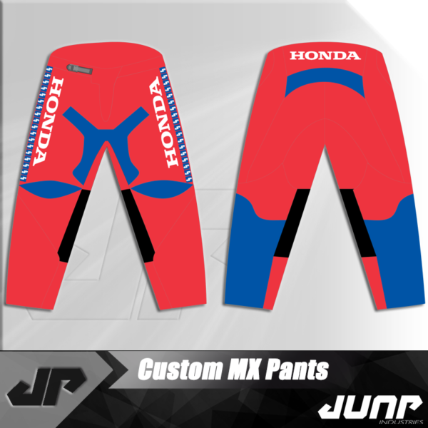 pantalon honda vintage personnalise jump industries