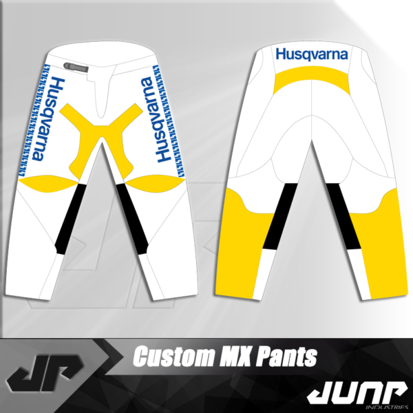 pantalon husqvarna vintage personnalise jump industries