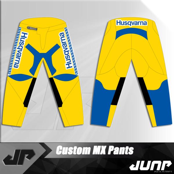 pantalon husqvarna vintage personnalise jump industries