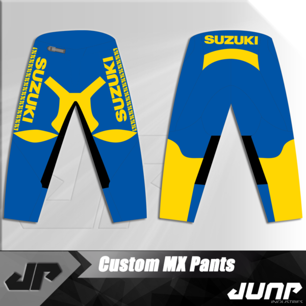 pantalon suzuki vintage personnalise jump industries