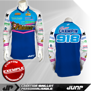 personnalisation maillot greensboro jump industries