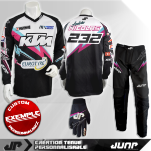 tenue personnalise custom mx outfit norfolk jump industries