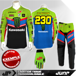 tenue personnalise custom mx outfit laredo jump industries