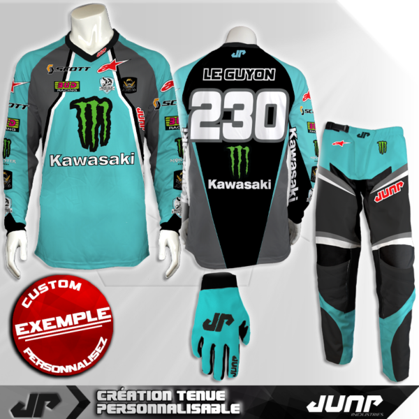tenue personnalise custom mx outfit sitka jump industries