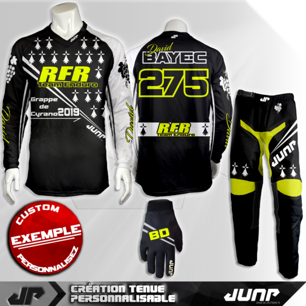 tenue personnalise custom mx outfit brittany jump industries