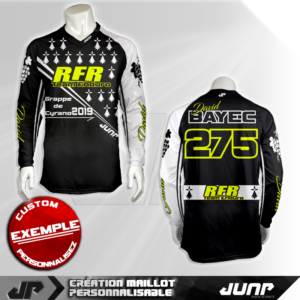 personnalisation maillot brittany jump industries