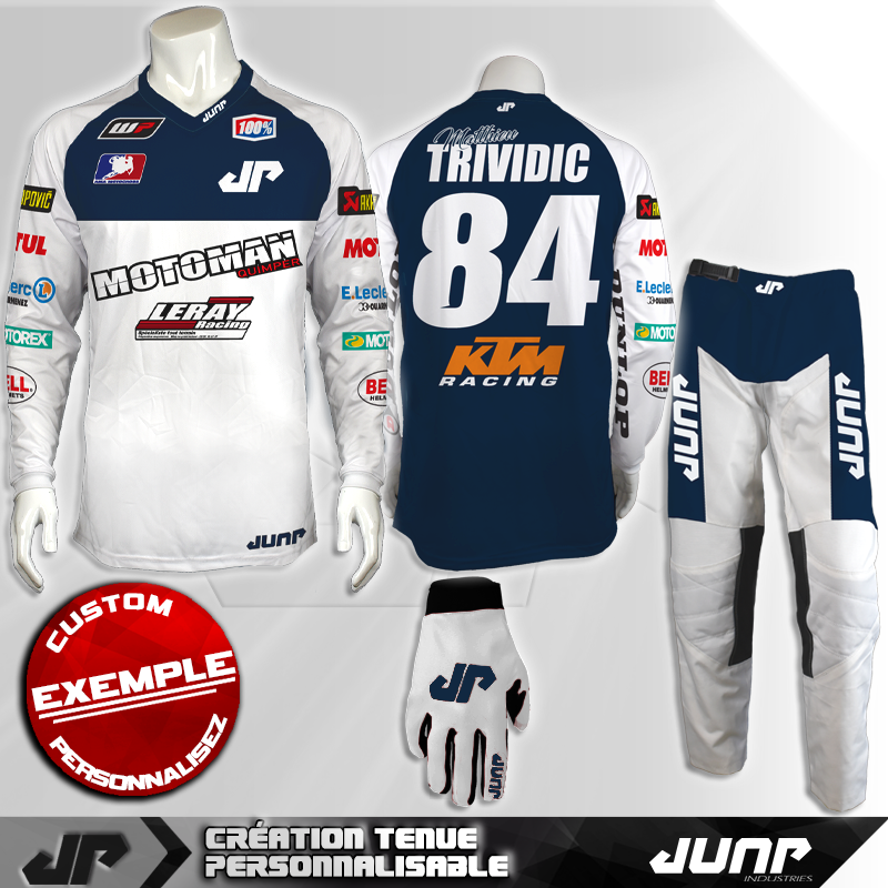 tenue personnalise custom mx outfit cleveland jump industries
