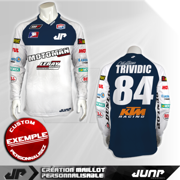 personnalisation maillot cleveland jump industries