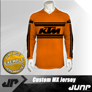 maillot vintage ktm personnalise jump industries