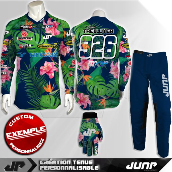 tenue personnalise custom mx outfit waian jump industries