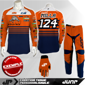 tenue personnalise custom mx outfit bullinderjump industries