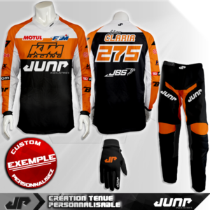 tenue personnalise custom mx outfit utah jump industries