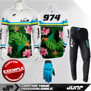 tenue bmx vtt mtb dh personnalise aïwave jump industries