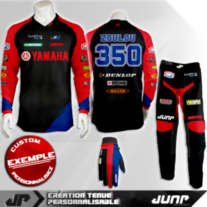 tenue personnalise custom mx outfit oakland jump industries