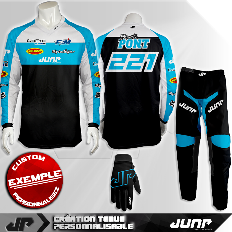 tenue personnalise custom mx outfit tennessee jump industries