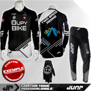 tenue bmx vtt mtb dh personnalise salt lake jump industries