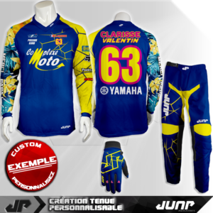 tenue personnalise custom mx outfit long island jump industries