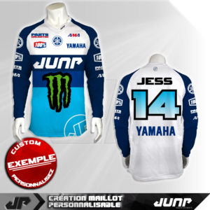 personnalisation maillot arcklon jump industries