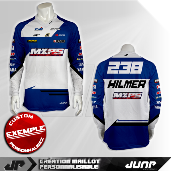personnalisation maillot colombus jump industries