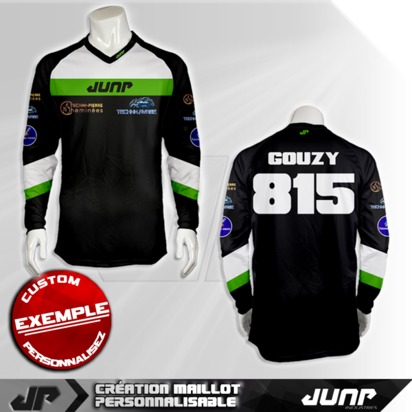 personnalisation maillot kansas jump industries