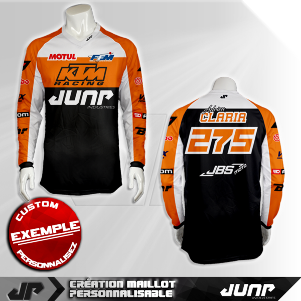 personnalisation maillot utah jump industries