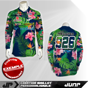 personnalisation maillot waian jump industries