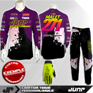 tenue personnalise custom mx outfit breaklett jump industries
