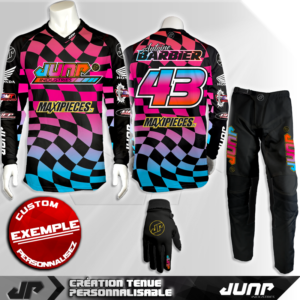 tenue personnalise custom mx outfit wonderland jump industries