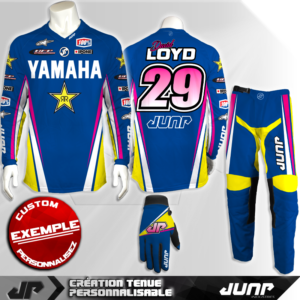 tenue personnalise custom mx outfit riseach jump industries