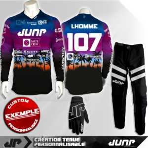 tenue personnalise custom mx outfit sunriday jump industries