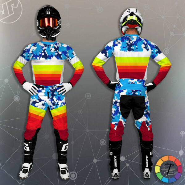 tenue mx elite personnalise custom jersey pants jump industries