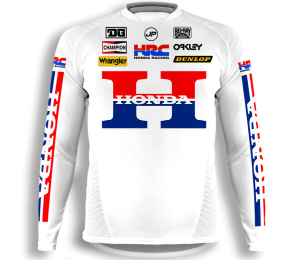 Maillot MX personnalisé - Vintage Honda JPV03