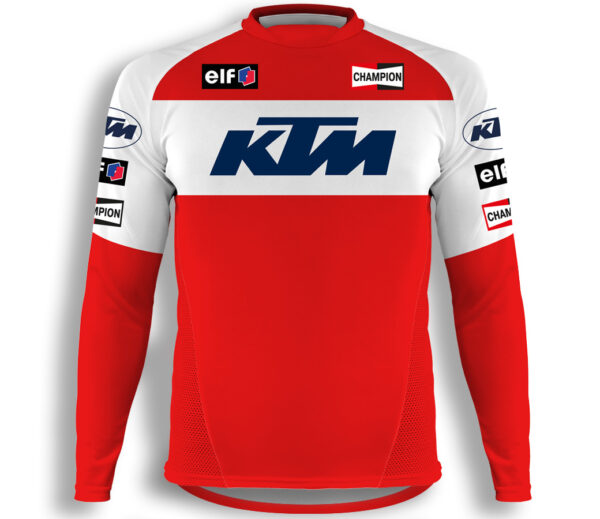 Maillot MX personnalisé - Vintage KTM JPV14